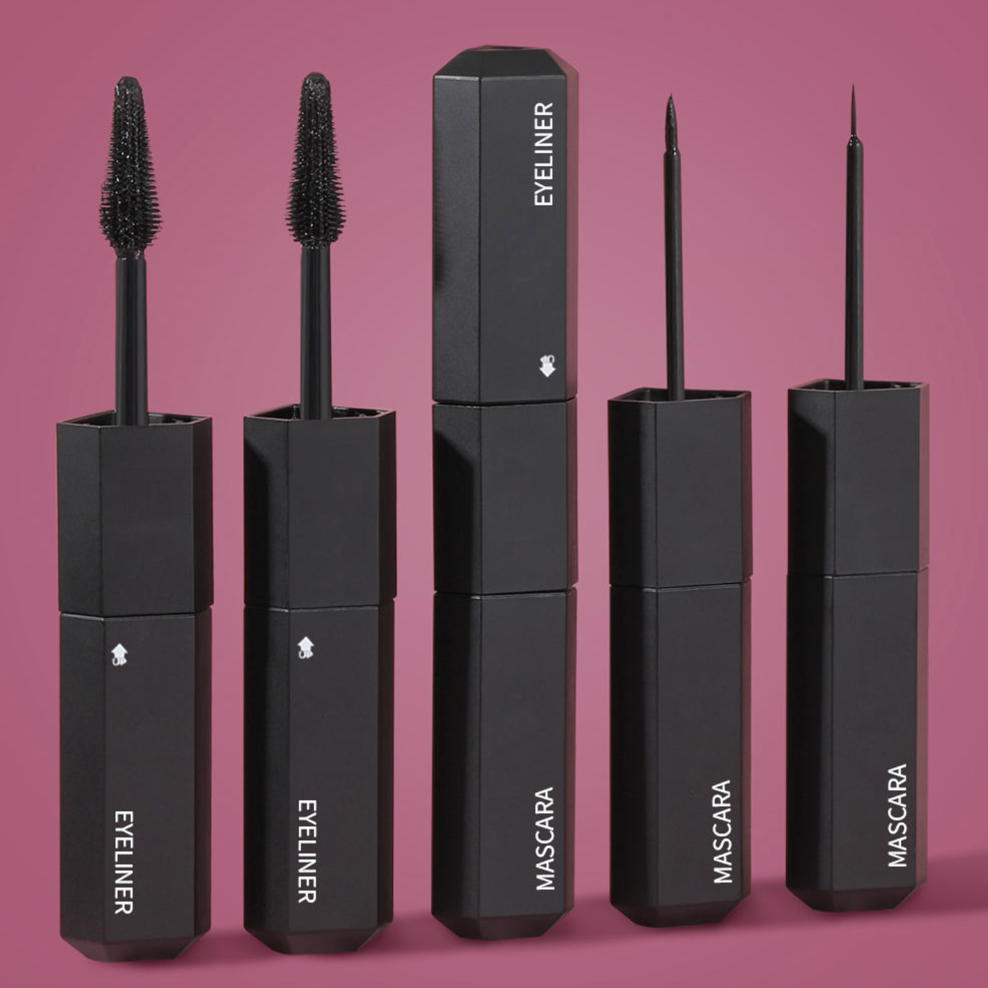 2-in-1 Waterproof Mascara & Liquid Eyeliner