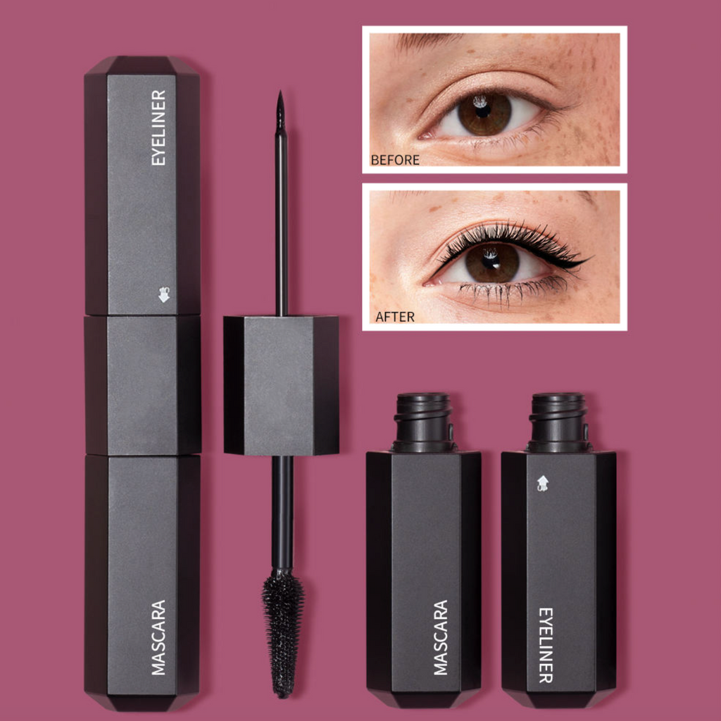 2-in-1 Waterproof Mascara & Liquid Eyeliner