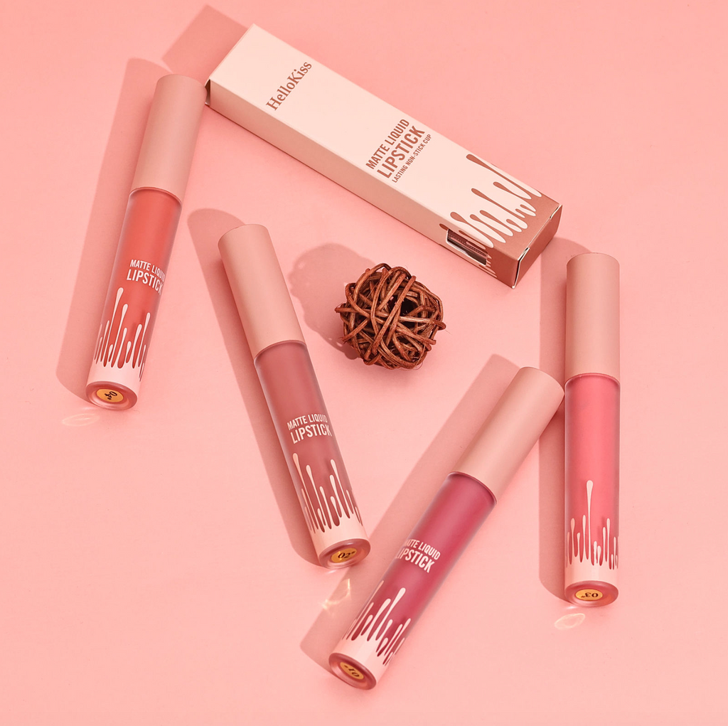 Multi-Color Velvet Matte Waterproof Liquid Lipstick