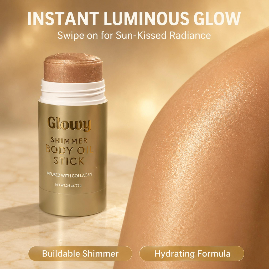 Glowy Shimmer Body Oil Stick 75g